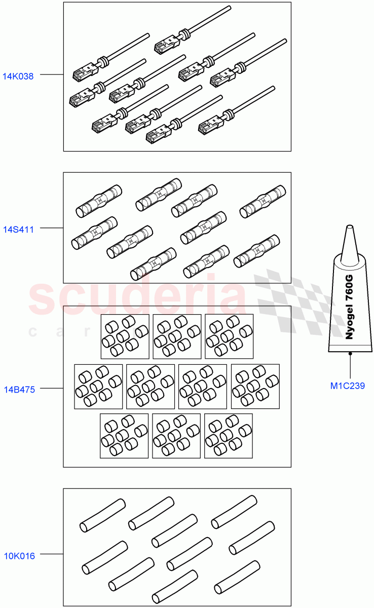 Pigtail Wiring Kits  (Changsu (China)) ((V) FROMEG000001) of Land Rover Land Rover Range Rover Evoque (2012-2018) [2.0 Turbo Petrol GTDI]