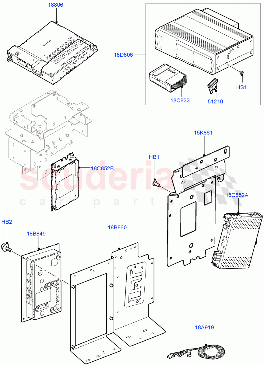 Audio Equipment - Original Fit((V)FROMAA000001) of Land Rover Land Rover Range Rover (2010-2012) [3.6 V8 32V DOHC EFI Diesel]