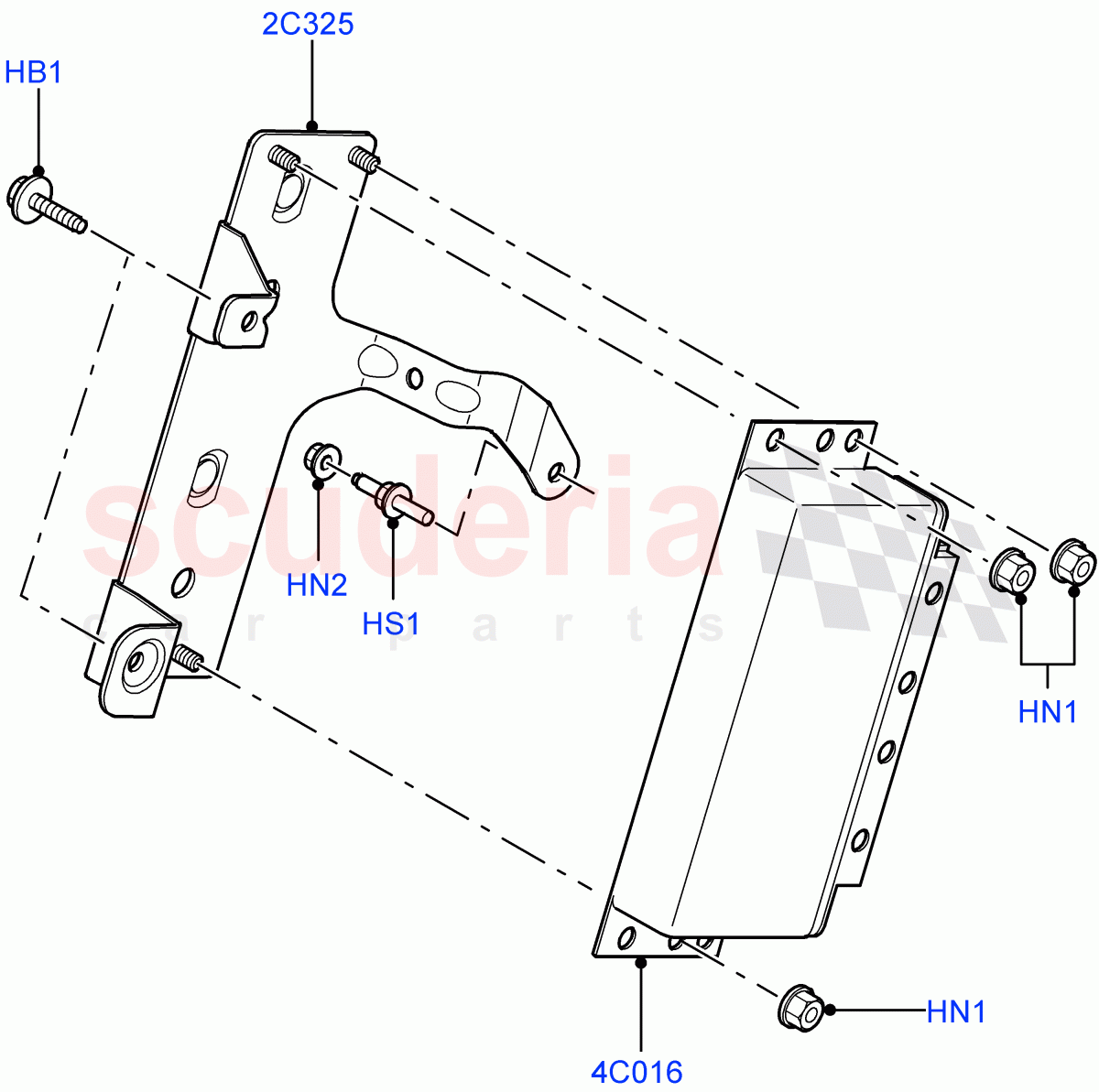 Rear Axle Modules And Sensors(Rear Axle Locking Differential)((V)FROMAA000001) of Land Rover Land Rover Range Rover Sport (2010-2013) [5.0 OHC SGDI SC V8 Petrol]