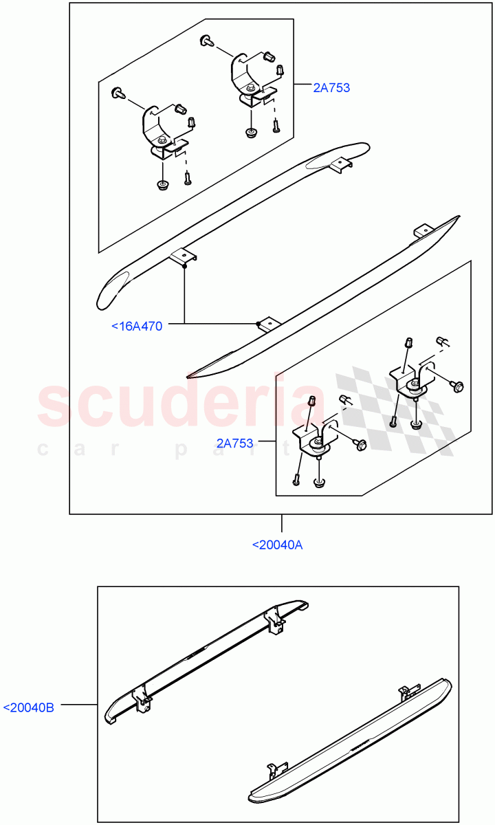 Side Steps And Tubes (Accessory) (Halewood (UK), Itatiaia (Brazil)) of Land Rover Land Rover Range Rover Evoque (2012-2018) [2.0 Turbo Diesel]