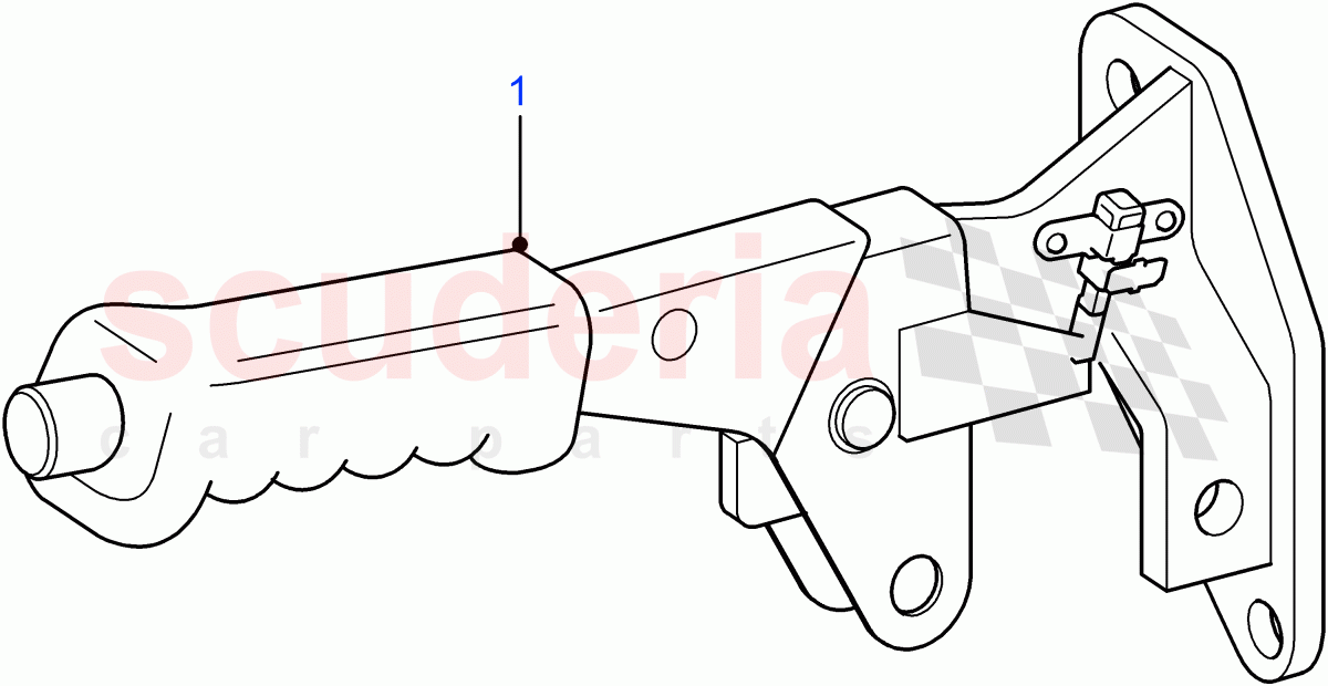 Handbrake Lever of Land Rover Land Rover Defender (2007-2016)