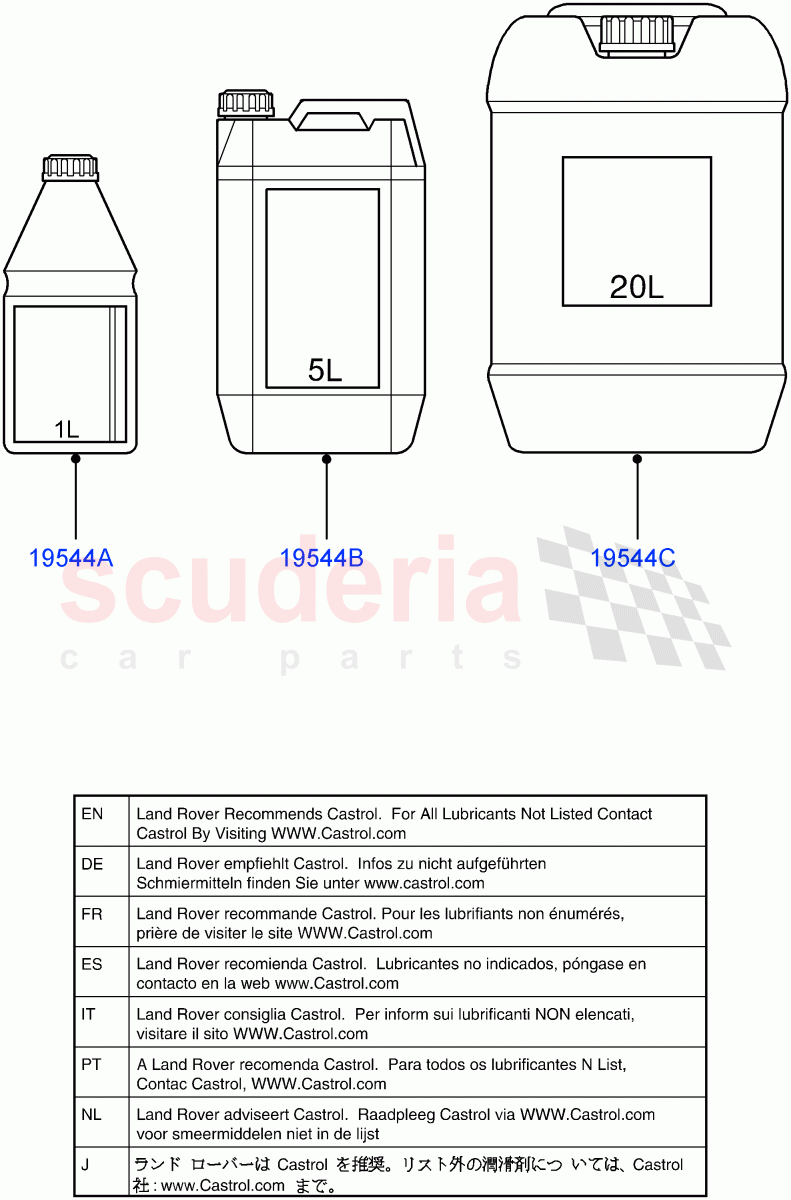 Anti - Freeze of Land Rover Land Rover Range Rover (2022+) [3.0 I6 Turbo Diesel AJ20D6]