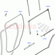 RUN - DOOR GLASS for 