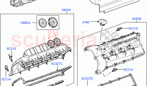 Cylinder Head Cover(5.0L P AJ133 DOHC CDA S/C Enhanced)((V)FROMKA000001)