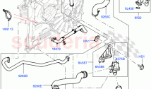 Cooling System Pipes And Hoses(Engine)(3.0L 24V V6 Turbo Diesel Std Flow, 3.0L 24V&hellip;