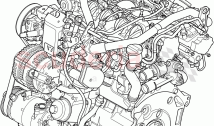 MOTOR KOMPLETT ÜBERHOLT (2.2L DOHC EFI TC DW12, 2.2L CR DI 16V DIESEL)