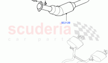 AUSPUFFANLAGE VORNE (5.0L P AJ133 DOHC CDA S/C ENHANCED, EU2, CHINA CN5 (BENZIN) A&hellip;