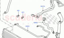 Cooling System Pipes And Hoses(AJ Petrol 4.2 V8 Supercharged)