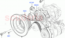 Pulleys And Drive Belts(3.0L AJ20D6 Diesel High, With Four Corner Air Suspension)(&hellip;