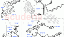 EINSPRITZDÜSEN UND LEITUNGEN (4.4L DOHC DITC V8 DIESEL) ((V) FROMBA000001)