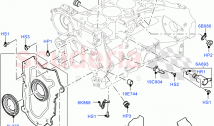 Cylinder Block And Plugs(Solihull Plant Build)(2.0L I4 DSL MID DOHC AJ200, 2.0L I4&hellip;