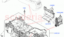 Console - Floor(Internal Components, For Carrier Assy, Front)