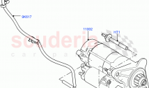 Starter Motor(2.0L I4 DSL MID DOHC AJ200, Halewood (UK), 2.0L I4 DSL HIGH DOHC AJ2&hellip;