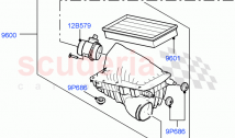 Air Cleaner(Solihull Plant Build)(3.0 V6 D Low MT ROW, 3.0 V6 D Gen2 Mono Turbo)((&hellip;