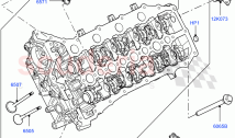 ZYLINDERKOPF (4.4L DOHC DITC V8 DIESEL) ((V) FROMBA000001)