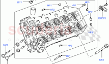 ZYLINDERKOPF (LINKS) (3.6L V8 32V DOHC EFI DIESEL LION) ((V) VON7A000001, (V) BIS9&hellip;