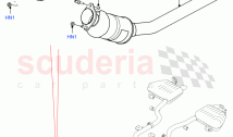 VORDERE AUSPUFFANLAGE (3.0L DOHC GDI SC V6 BENZIN)