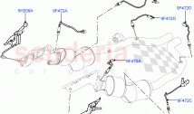 Exhaust Sensors And Modules(5.0L P AJ133 DOHC CDA S/C Enhanced, Beijing 6 Petrol E&hellip;