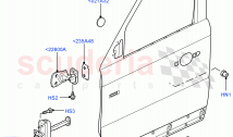 Front Doors, Hinges & Weatherstrips(Door And Fixings)((V)TO9A999999)