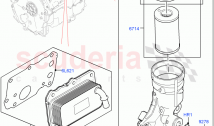 Oil Cooler And Filter(2.0L AJ20D4 Diesel Mid PTA, Halewood (UK), 2.0L AJ20D4 Diese&hellip;