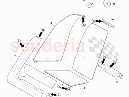 Photo of Bracket Bulk Head Side RH 8D33 310A84…