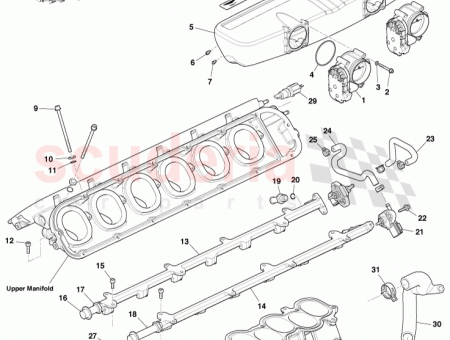 Photo of Fuel Rail LH AY93 08…