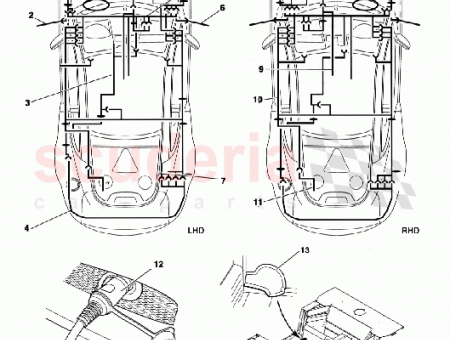 Photo of HARNESS DOOR PASSENGER 4R12 370524…