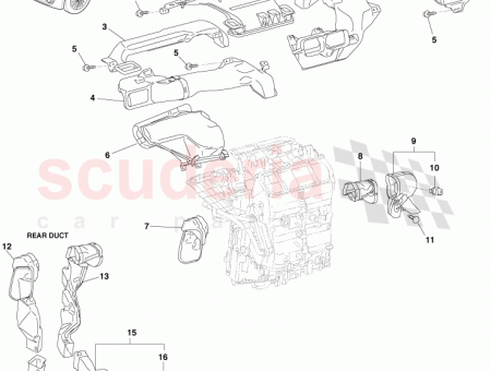 Photo of Duct Sub Assy Air No 3 LHD MAN…