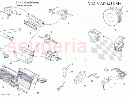 Photo of Servo motor defrost vent…