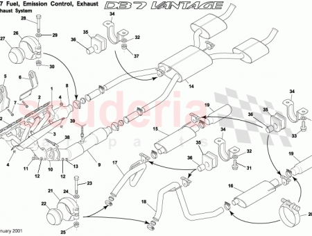 Photo of Exhaust system standard small bore…