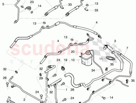 Photo of pressure pipe power steering…