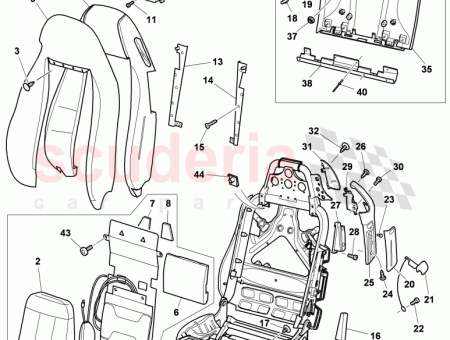 Photo of Trim for backrest release mechanism…