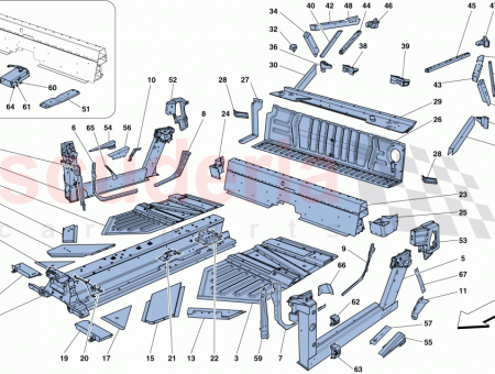 Photo of RH UPPER EXTERNAL DIAGONAL BRACE…