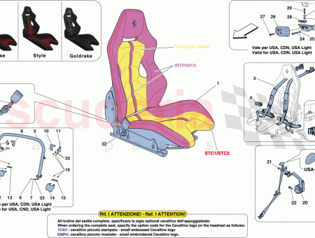 Photo of LH RACING SEAT COMPLETE WITH GUIDE RAILS…