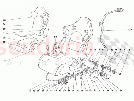 Photo of RH SEAT INNER ARTICULATED JOINT COVER…