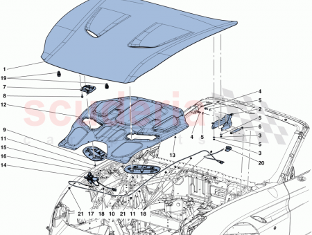 Photo of COMPL RH LID HINGE…