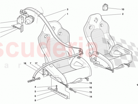 Photo of R H SEAT COMPLETE WITH GUIDES…