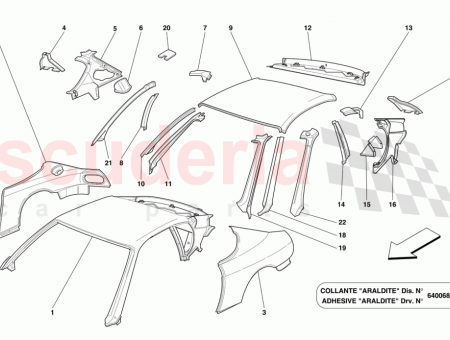 Photo of COMPLETE L H REAR FENDER…