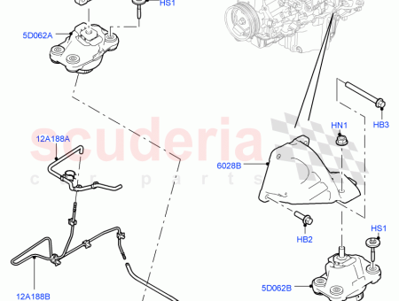 Photo of HALTERUNG MOTORAUFH NGUNG…