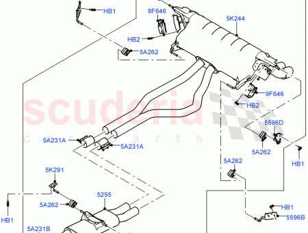 Photo of AUSPUFFTOPF HINTEN…