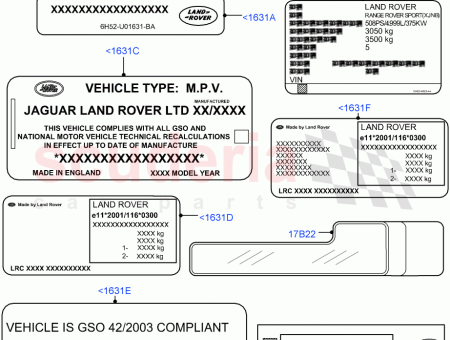 Photo of LABEL VEHICLE IDENTIFICATION…