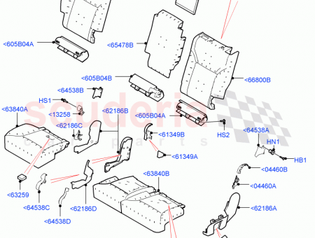 Photo of HANDLE REAR SEAT CUSHION…