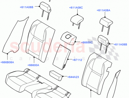 Photo of COVER REAR SEAT BACK…