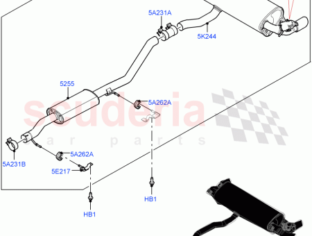 Photo of AUSPUFFTOPF HINTEN…