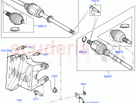 Photo of SHAFT FRONT AXLE…