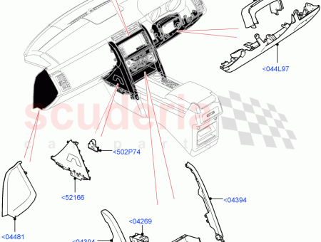 Photo of FINISHER INSTRUMENT PANEL CENTRE…