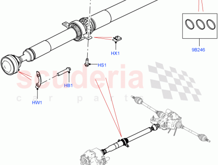 Photo of WELLE HINTERACHSE USSERER ACHSSTUMMEL…