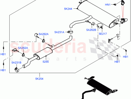 Photo of AUSPUFFTOPF HINTEN…