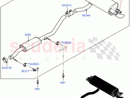 Photo of BRACKET EXHAUST PIPE MOUNTING…