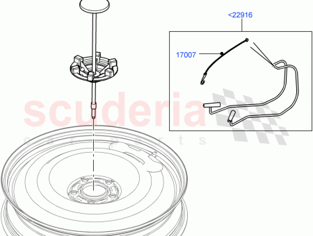 Photo of SCHRAUBE ERSATZRADBEFESTIGUNG…